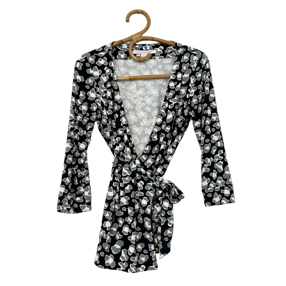 Diane Von Furstenberg | The New Jill Wrap Top Size 4